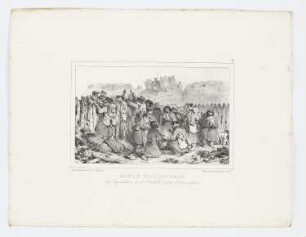 Poste hollandais, Blatt 6 der Folge "Erinnerungen an die Armee im Norden"