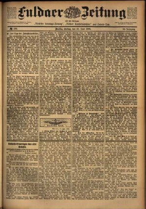Ausgabe vom Freitag, den 20. Juni 1902.