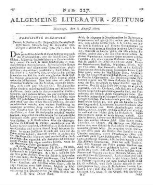 Häfeli, J. C.: Ueber die Christlich-protestantische Freyheit. Vier Predigten. Bremen: Seyffert 1804