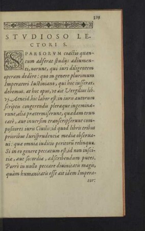Studioso lectori S.