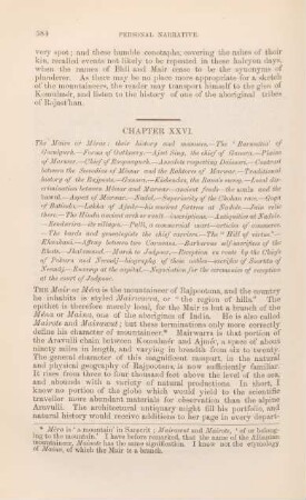 Chapter XXVI. The Mairs or Méras : their history and manners ...
