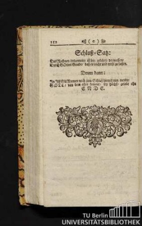 Schluß-Satz.