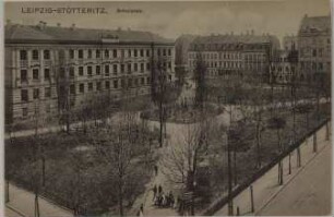 Leipzig-Stötteritz. Schulplatz