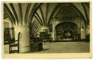 Rittersaal in der Burg Lauenstein