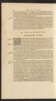 De Tertia Quaestione.