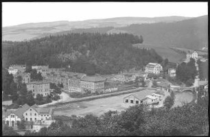 Schwarzenberg. Stadtansicht