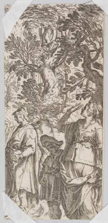 Perseus bekämpft den Drachen (Ausschnitt)