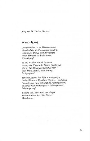 Wandelgang