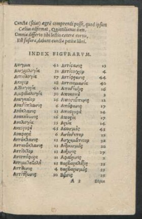 Index Figurarum.