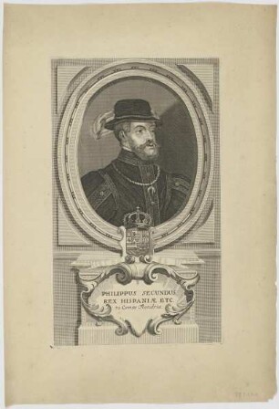 Bildnis des Philippus Secundus, Rex Hispaniae etc.