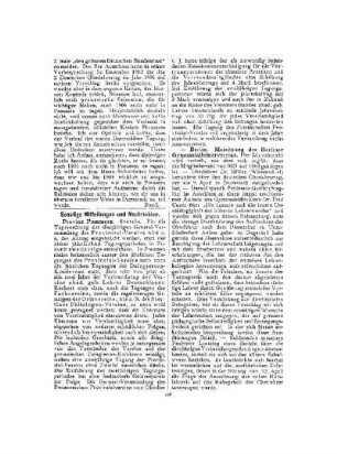 Sonstige Mitteilungen und Nachrichten