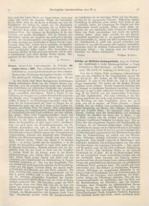 78-79 [Rezension] Dibelius, Franz, Beiträge zur sächsischen Kirchengeschichte. 26. Heft