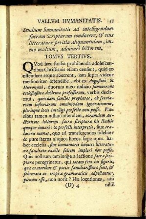 Tomus Tertius.