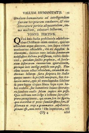 Tomus Tertius.