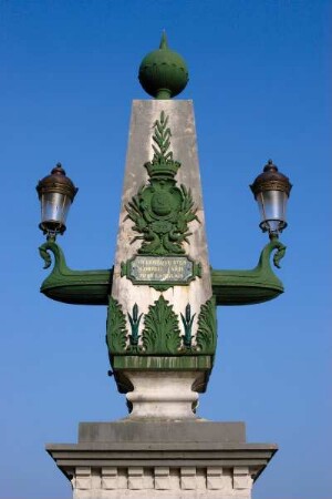 Frankreich. Centre. Loiret. Briare. Pont Canal. Kanalbrücke über die Loire. 1890. Von Alexandre Gustave Eiffel konstruiert