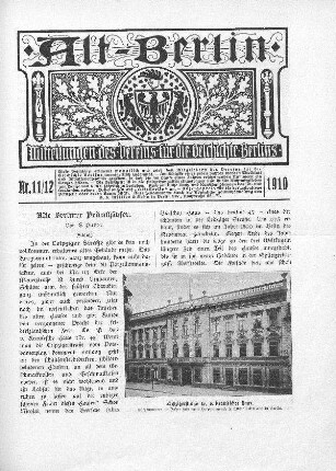 Alte Berliner Privathäuser