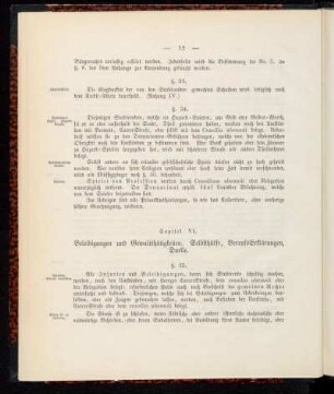 Capitel VI. Beleidigungen und Gewaltthatigkeiten. Selbsthülfe, Verrufs-Erklärungen, Duelle