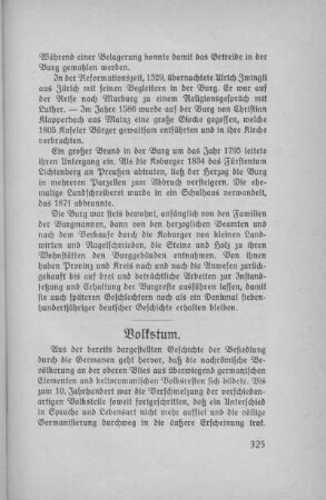 Volkstum.