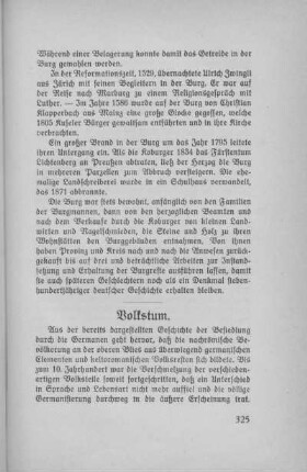 Volkstum.