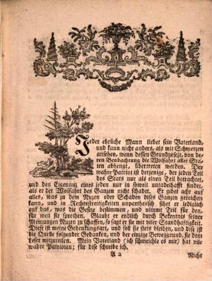 Theodor Onosors Patriotische Gedanken über die Streitigkeiten zwischen dem Könige von Grosbritannien, als Vater des minderjärigen Bischofs zu Osnabrük, und dem Osnabrükischen Domkapitel