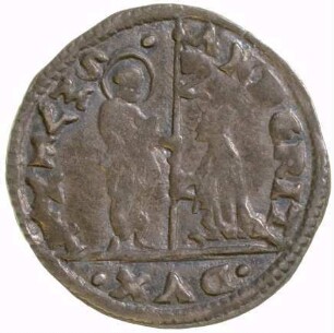 Münze, 4 Soldi