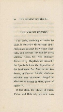 The Marian Islands