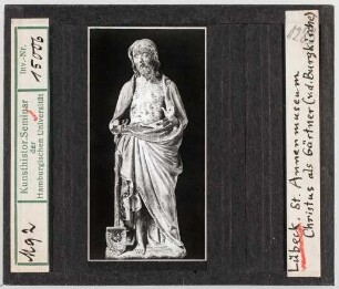 Lübeck, St. Annen-Museum: Christus als Gärtner, aus der Burgkirche