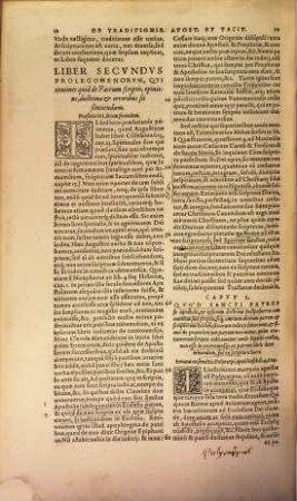 De traditionibus apostolicis et tacitis : partes tres, una cum prolegomenis et appendicibus, ad planiorem omnium in his partibus comprehensorum declarationem adiectis