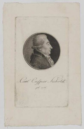 Bildnis des Carl Caspar Siebold