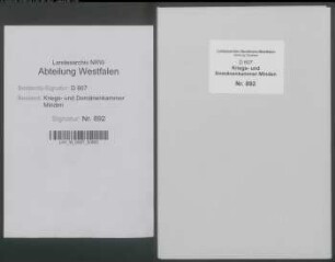 Amt Reineberg - Vogtei Schnathorst - Bauerschaft Tengern: Unterlagen der Revisionskommission - Band 2