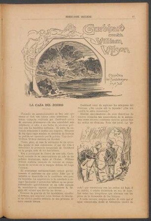 Guebhard contra William Wilson - Episodos del bandolerismo en el Sud : La caza del Zorro