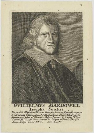 Bildnis des Gvilielmvs Makdowel