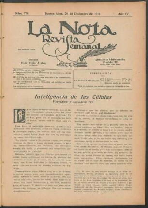 Inteligencia de las células : Vegetales y animales