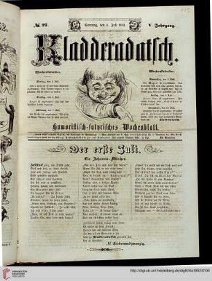 Hefte 27-31, Juli 1852
