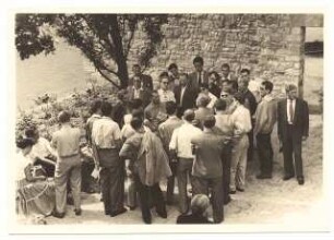 Bundesgartenschau 1955, Kassel: Exkursion mit Hermann Mattern