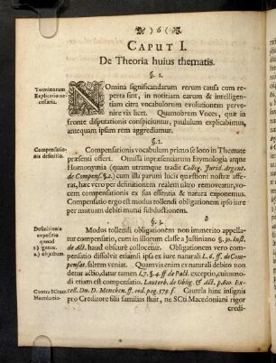 6-21, Caput I