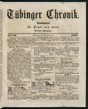 141-160, 22. Februar (Nro. 36) - 27. Februar (Nro. 40)
