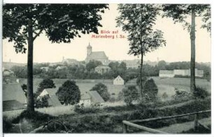 Marienberg. Blick auf Marienberg