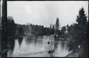 Paris. Bois de Boulogne. Lac Inférieur