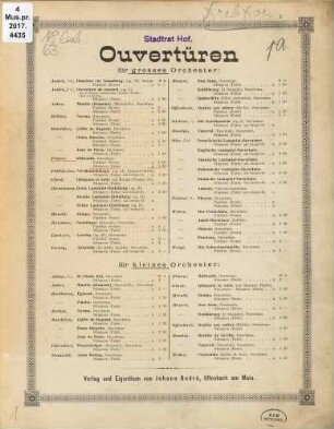 Ouverture zu Rübezahl