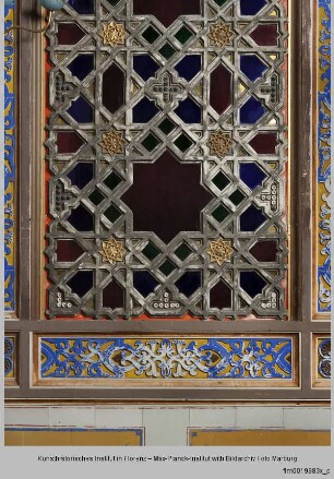 Polychrome Wanddekorzone