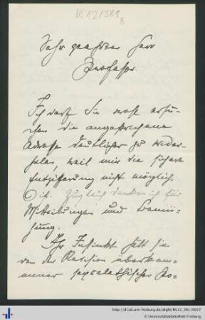 Brief vom 30.04.1910.