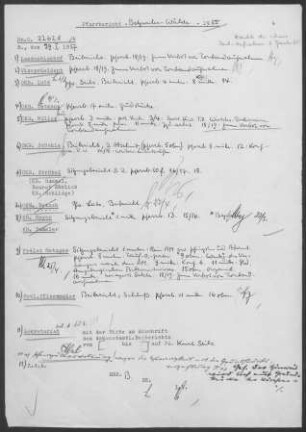 Betzweiler-Wälde mit Dottenweiler, Salzenweiler und Vierundzwanzig Höfe: Visitationsbericht mit Pfarrbericht 1955