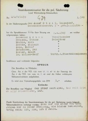 Steib, Josef