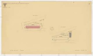Studienarbeiten: Entwurf, Textilunternehmen, Lageplan, 1:750