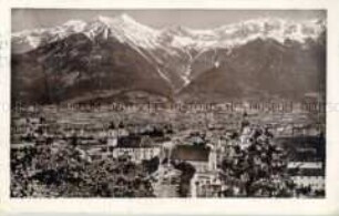 Innsbruck vom Berg Isel gesehen