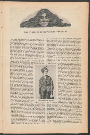 Las mujeres de las Antillas francesas