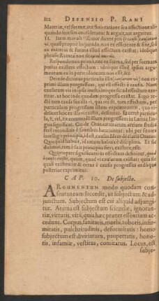 Cap. 10. De subiecto.