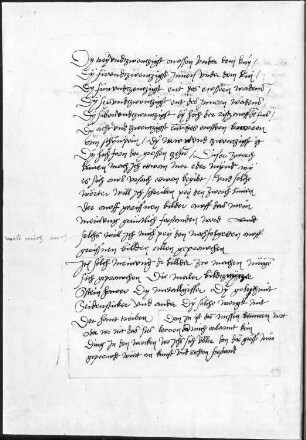 Textseite mit Handschrift Dürers : 8v : Textseite mit Handschrift Dürers