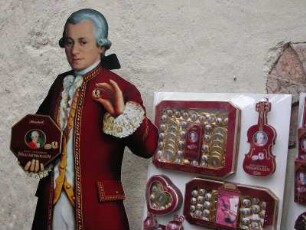 Salzburg - Mozartwerbung : Aufgenommen in der Altstadt von Salzburg, 2004